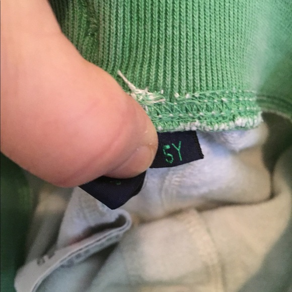 Mini Boden pants green size 5y green/pink - Picture 4 of 8